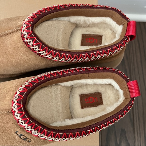 Ugg Tazz Slippers Chestnut Slides Shoes Chestnut NWT NIB WOMEN - Picture 6 of 10